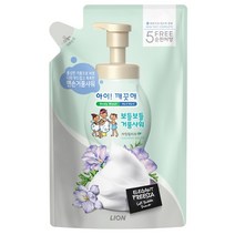 아이깨끗해 보들보들 거품샤워 바디워시 카밍릴리프 리필용, 650g, 1개