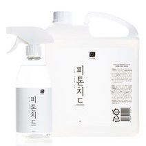 순수백과 천연 편백 나무 스프레이 잎 수액 피톤치드 편백수 가죽 쇼파 냄새 제거 집먼지 진드기 이불 침대 침구 매트리스 곰팡이 액 원액 새집증후군 방법 새가구 탄 퇴치제 소독 퇴치 탈취제, 4.5L, 1개