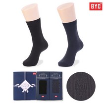 BYC 남자 양말 2매 3매 설날 추석 명절 단체 선물