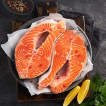 국내산 통영 연어 구이용 스테이크용 400g, 연어1600g