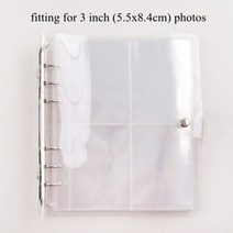 인생네컷 초음파 셀프 포토북 앨범 35 인치 100200 포켓 사진 홈 사진 케이스 책, 2-3인치 200장