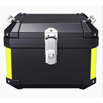 베스파탑박스 45L 강화 스쿠터 캐리어 가스통 바이크, 36L 블랙 + 등받이 + 충격흡수