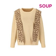 [숲(SOUP)] 호피 니트(SWALKCF)