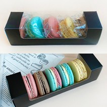 [소행섬] 마카롱박스 블랙, 200매입
