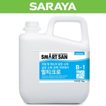 SARAYA(사라야) 야채과일 소독 및 기구 등 살균 소독용 멀티크로 5kg, 단품