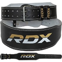 RDX 파워 리프팅 벨트 헬스 웨이트 역도 가죽 허리 밴드 데드리프트 스쿼트 보디빌딩, L 29~33인치(74-84cm), 블랙