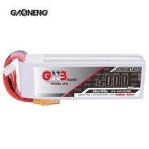 가오능 4000mAh 14.8V 50C 4셀 RC트라이얼 리포배터리, 4000mAh 4S 50C EC5