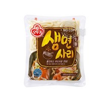 오뚜기 생면 사리 200g 봉지 라면 간식 간편식 X 15