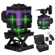 고성능 다기능 12 라인 레이저 레벨기 도구 3 셀프 레벨링 기능 360 녹색광 532nm, [01] 3D