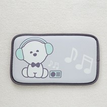 포그망 기다려빵아 베개 3D매쉬 키즈베개 필로우 유아 아기필로우, 뮤직 빵아_키즈베개
