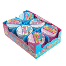 mytoys 빅 푸딩 젤리 슬라임 250g 3종 x 2p, 핑크+투명(클리어)+파랑, 5세트