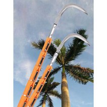 장대낫 접이식 긴낫 장대봉 가지치기 서서쓰는낫, 10m 장대 + 큰 칼 + 톱 + 후크