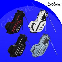 2023년 타이틀리스트 스탠드백 HYBRID 14 골프백 골프가방, 화이트/블랙/그레이(TB21SX14K-102)