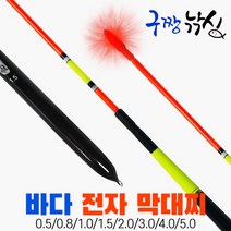 구짱낚시 바다전자막대찌 슬림치누 막대찌 전자막대찌 바다막대찌, 4호, 바다전자막대찌(반자립)