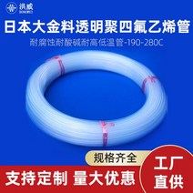 테프론호스 물호스연결 고무호스 내열실리콘튜브 큰 금 소재 고온 내성 테플론 투명 튜브 폴리테트라플루오로에틸렌 호스 기관, 20x25mm