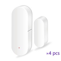 3개세트 문열림센서 출입센서 techage tuya 스마트 와이파이 도어 방범, 협력사, 4개