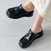 [오노마] ONM 여자 통굽 블로퍼 뮬 앞막힌 슬리퍼 슬링백 가을패션
