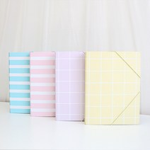 월화수목 바로펀치3공바인더 ver3, 월요일엔스카이블루(베이비그린바로펀치)