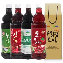 과실 엑기스 노니 솔잎 산수유 진액, 오미자엑기스 900mL, 1개