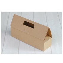 신성박스컴퍼니 크라프트심플손잡이3구상자, 10개입