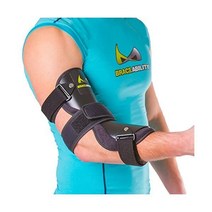 BraceAbility 팔목 터널 증후군 팔꿈치 보조기 척골 신경 포착으로 인한 통증 를 위한 부목 과신전 예방 및 수술 후 팔 고정 장치 - S(소형/중형), 01.소형(1팩)