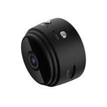 미니 IP 카메라 고화질 HD 1080P 야간 조명 감시 CCTV 와이파이, 블랙