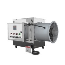 산업용 열풍기 난방 히터 농업용 에어히터 온풍기, 5KW380V일정한온도+속도제어+바람벨트