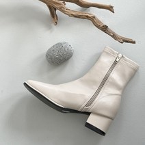 코지 샌드 베이직 스타일 니삭스 4cm 앵클부츠