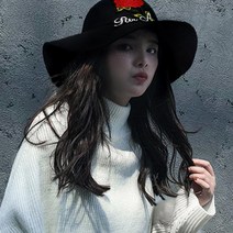 페도라 가을 페도라 여성 모자 여자 여성플로피햇 벙거지