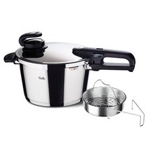 휘슬러 비타빗 프리미엄 비타컨트롤 압력솥 + 찜기 세트 인덕션 IH, 4.5L, 혼합색상