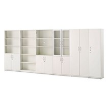 믹스 5단 책장 시리즈/유리장/샷시장/옷장/수납장 (TF), 전라남도/경상남도, 화이트