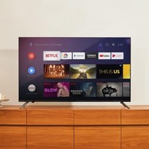 와이드뷰 43인치 TV 스마트티비 FHD 구글 안드로이드 11 넷플릭스 유튜브 HDR 1등급, 벽걸이 방문설치(상하좌우 브라켓포함)