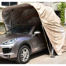 간이주차장텐트 자동차 차광막 주차 캐노피 그늘막, 그린 2.5x5.5