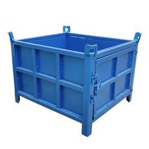 암롤 박스 의류 헌옷 수거함 압록 루베 폐기물 매립장, H-7  철상자1000x800x790 반개방