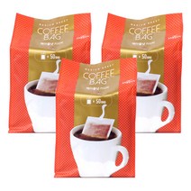 쟈뎅 커피백 헤이즐넛 50P, 190g, 3개