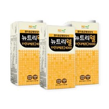 식사대용 경관급식 암 환자 균형 영양식 1000ml 10팩