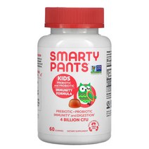 스마티팬츠 어린이 유산균 20억 60구미 바실러스 코아귤런스 서브틸리스 프리바이오틱스 베타글루칸 효모