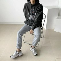VS 보그 기모 후드 티셔츠