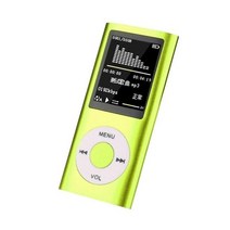 mp3 소형라디오 mp4플레이어 mp3플레이어 엠피쓰리 인치 음악 재생 스테레오 레코더, 초록