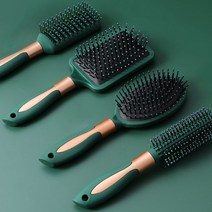 엔템 두피브러쉬 긴머리 두피마사지빗 두피마사지 브러쉬 실리콘일체형 마사지빗 여성헤어 남자헤어 엉킴방지 머리빗 두피 볼륨 헤어브러쉬, 사각브러쉬, 1개