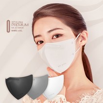 케이에이 투디 KF94 황사방역마스크 50매, 화이트(소형)