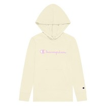 챔피온 Heritage Girls 긴소매 후드 티셔츠 큰 어린이 옷 천연