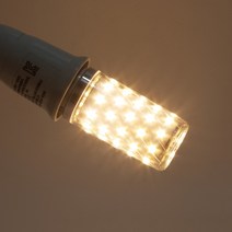 세운상사 콘램프 8w e14 전구색 3000K 주광색 6500K / 14베이스 콘벌브 샹들리에전구