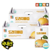 순수식품 도라지배즙 2박스(50포) 배도라지즙, 선택완료, 단품없음