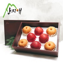 산지애 알뜰살뜰 사과 배 혼합세트 (8과 / 3.8kg) 설선물세트 당도선별 프리미엄 과일, 단품없음
