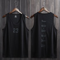트레이닝 민소매 나시 농구 저지 23 조던 농구옷 농구복