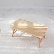 벤트리 원목 베드 트레이 / 접이식 미니 550, 원목색