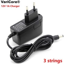 36v충전기 어댑터 전동 퀵보드충전기 VariCore 12V 24V 36V 48V 3 시리즈 6 7 10 13 문자열 18650 리튬 배터리 충전기 12.6V 29.4V DC 5, 08 12V 1A Charger, 02 US plug