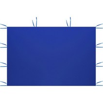 휴대용 천막 방수 캐노피 커버 텐트 정원 그늘 쉼터 파티 야외 전망대 액세서리 3x2m, [04] D blue 3x2M