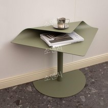 인테리어 사이드테이블 책상 틈새 베드 테이블, 그레이